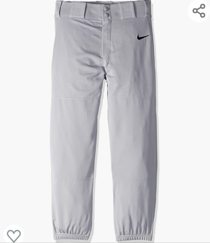 NWT-Nike Boys Core Baseball Pants-Vapor Pro